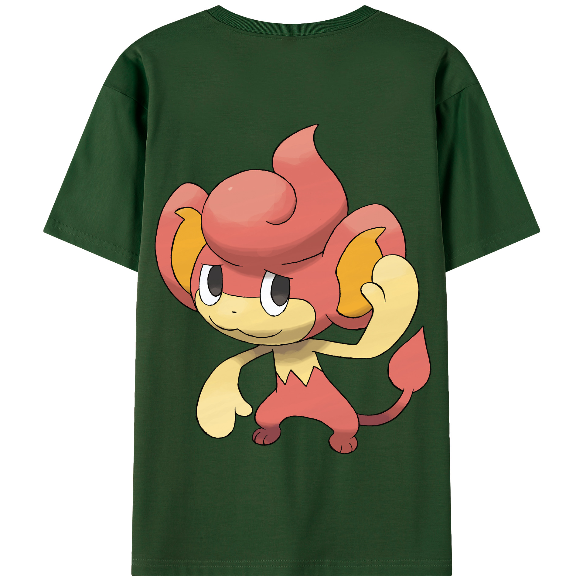（画像用） ポケットモンスター Pokémon 綿100％半袖Tシャツ（背面プリント）